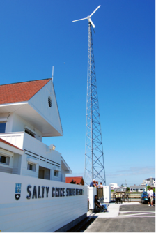 Salty Brine Beach Wind Turbine