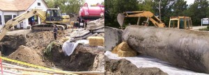 Underground Storage Tank (UST) closure and remediation at a gasoline station in Little Compton, Rhode Island